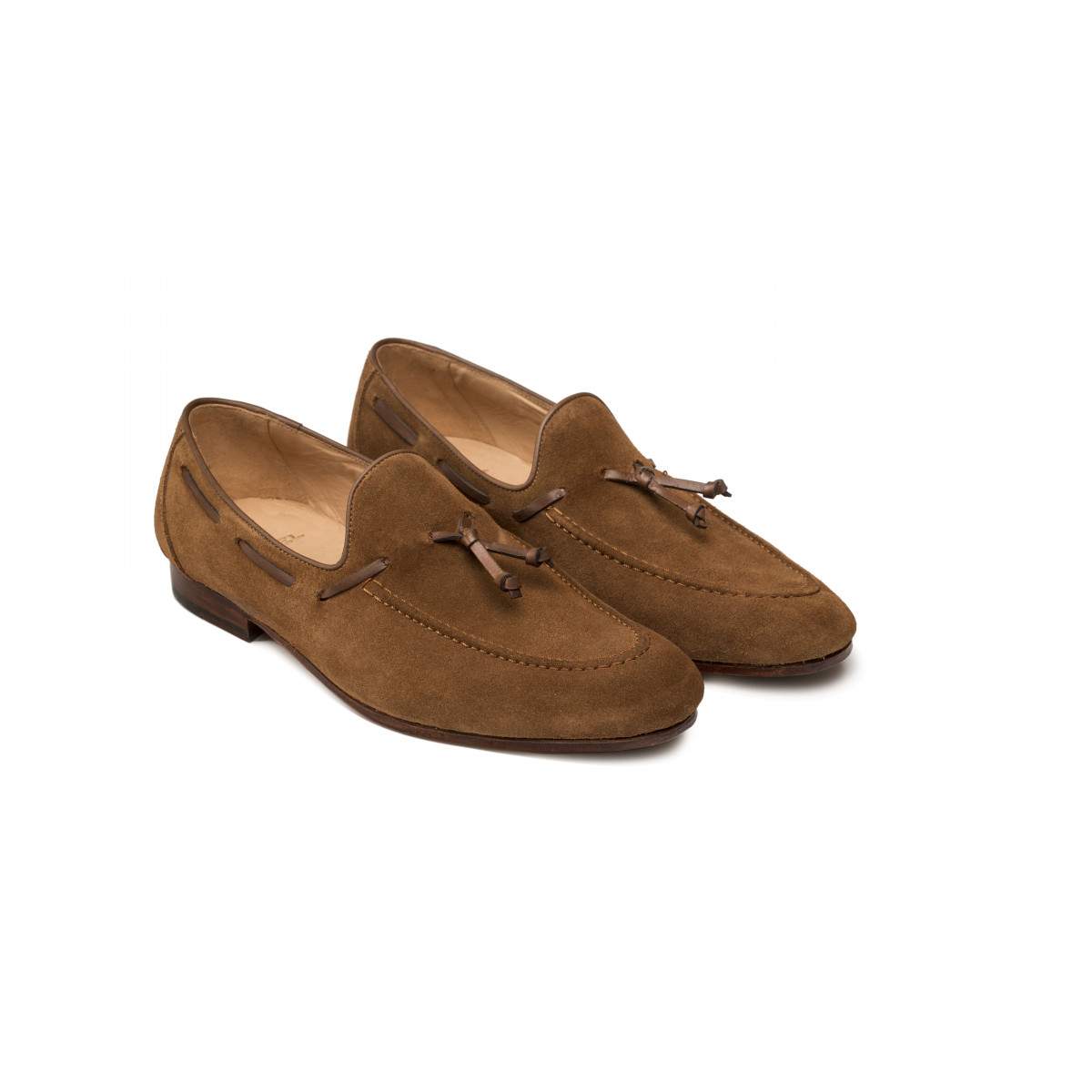 Mocassins homme en daim - Marron - michel