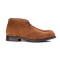 Bottines homme à lacets en cuir - Marron - michel