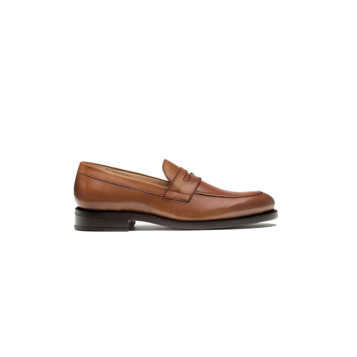 Mocassins homme en cuir - Marron - michel