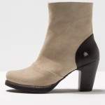 Bottines à talon en daim - art