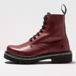 Bottines à lacets style rangers - art
