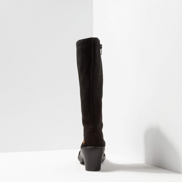 Bottes à talon en daim - art