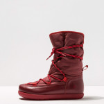 Bottes de neige en nylon et cuir - art