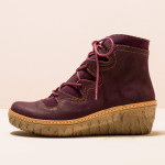Bottines compensées lacées en cuir - El naturalista