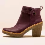 Bottines à talon recyclé - El naturalista