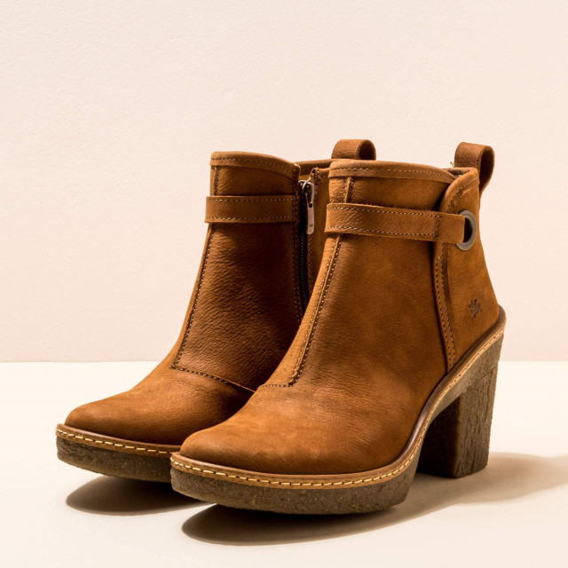 Bottines à talon recyclé - Cuivre - El naturalista