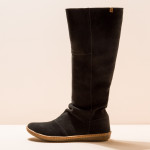 Bottes plates en cuir suédé - El naturalista