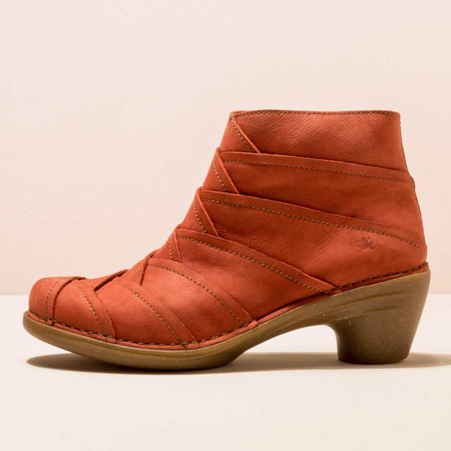 Bottines à petit talon en cuir - El naturalista