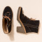 Bottines à talon à lacets en cuir suédé - El naturalista