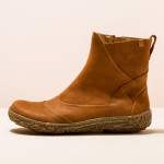 Bottines plates en cuir plissé - El naturalista