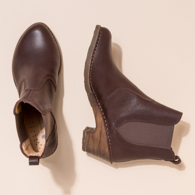 Bottines chelsea à talon en bois - El naturalista