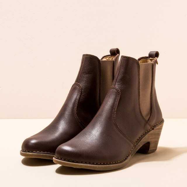 Bottines chelsea à talon en bois - El naturalista