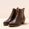 Bottines chelsea à talon en bois - El naturalista
