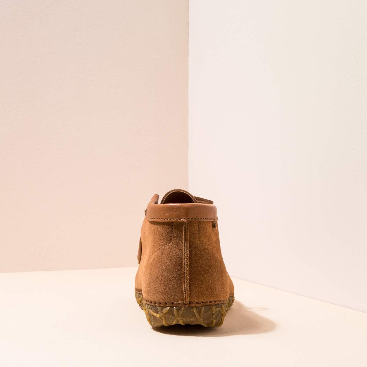 Chaussures confortables montantes en daim - Cuivre - El naturalista