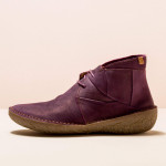 Bottines à lacets en cuir à semelles recyclées - El naturalista