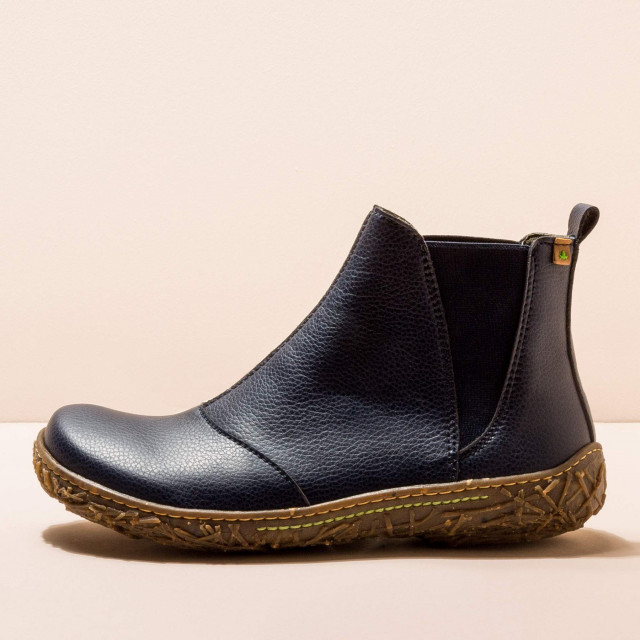 Bottines chelsea vegan - Bleu Marine - El naturalista