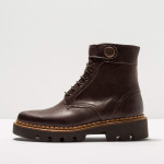 Bottines à lacets style rangers en cuir - Neosens