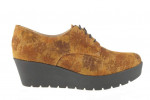 Chaussures compensées en cuir fantaisie - Lince