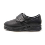 Chaussures pieds larges en cuir à velcro - Mabel Shoes