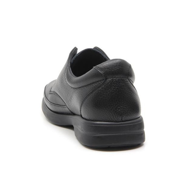 Chaussures confort à lacets en cuir - Noir - Mabel Shoes