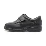 Chaussures pieds sensibles en cuir à velcro - Mabel Shoes
