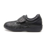 Chaussures pieds sensibles en cuir mat et à motifs - Mabel Shoes