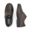 Chaussures confort pieds sensibles à velcro - Marron - Mabel Shoes