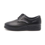 Chaussures pieds sensibles en cuir mat à lacets - Mabel Shoes