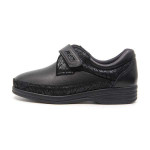 Chaussures confort pieds sensibles en cuir à motifs - Mabel Shoes