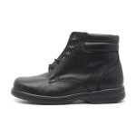 Bottines pieds larges à lacets ultra légères en cuir - Mabel Shoes