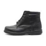 Bottines pieds larges à lacets ultra légères en cuir - Mabel Shoes