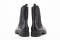 Bottines chelsea en cuir mat - Noir - Lince