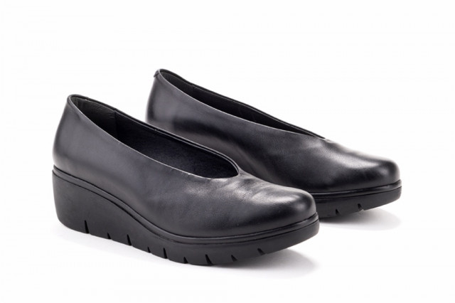 Chaussures compensées en cuir - Lince
