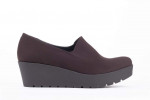 Chaussures compensées en lycra - Marron - Lince