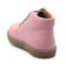 Chaussures enfant à lacets en cuir lisse - Rose - elorell