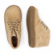 Chaussures enfant à lacets en daim - Beige - elorell