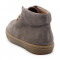 Chaussures enfant à lacets en daim - Gris - elorell