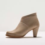 Bottines à talon en cuir zippées - Neosens