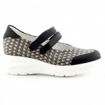 Chaussures confort en cuir à scratch - Jose Saenz