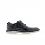 Derbies en cuir effet croco - Jose Saenz