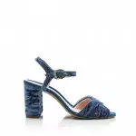 Sandales à talon en velours - Xseni Greye