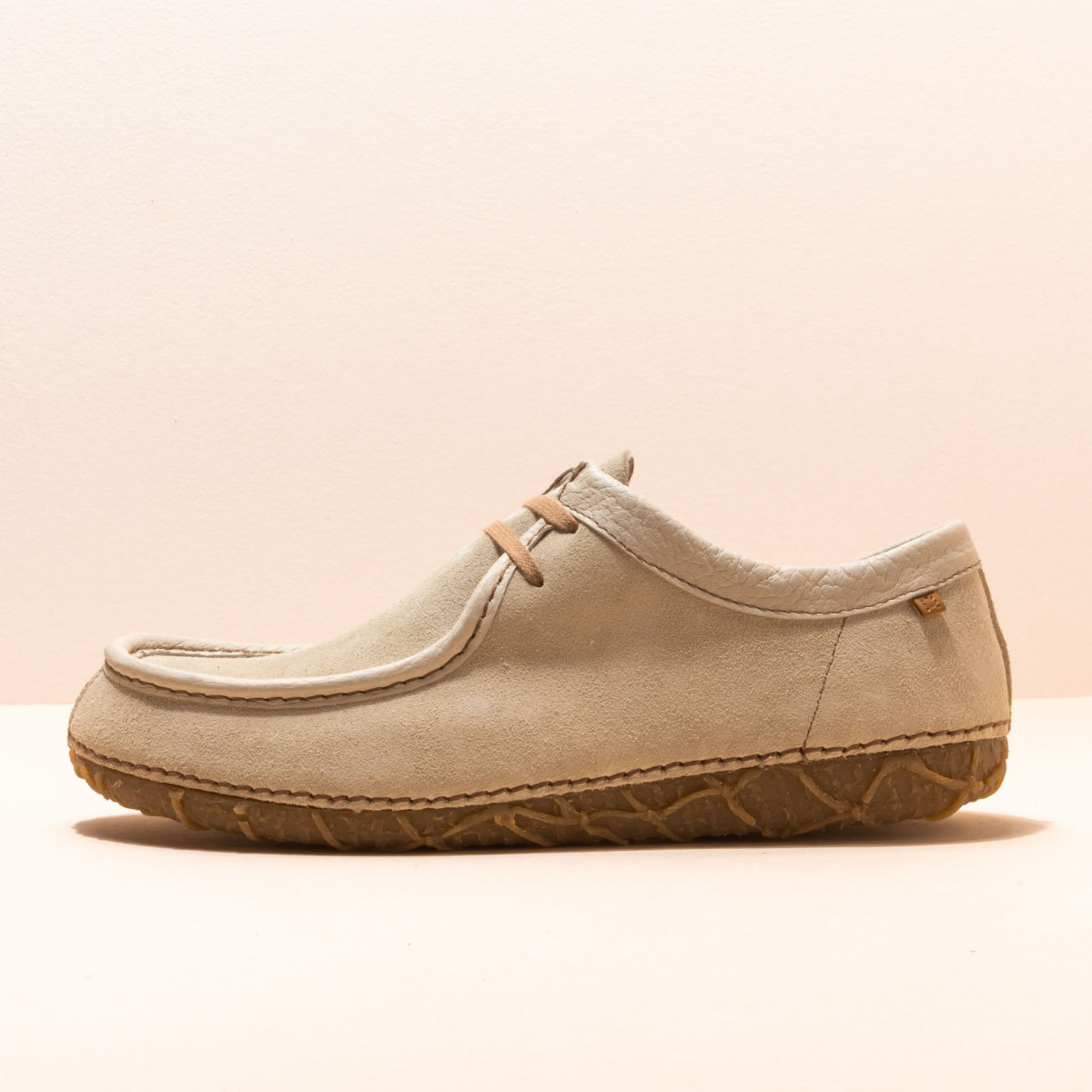 Chaussures confortables en daim - Beige - El naturalista