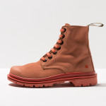 Bottines à lacets style rangers en nubuck - art