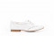 Derbies en cuir verni - Blanc - Lince