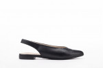 Ballerines ouvertes en cuir - Lince