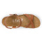 Sandales compensées ergonomiques en cuir - Marron - Futti