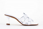 Mules à talon entonnoir à brides tressées - Lince