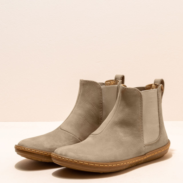 Bottines chelsea en cuir - Beige - El naturalista