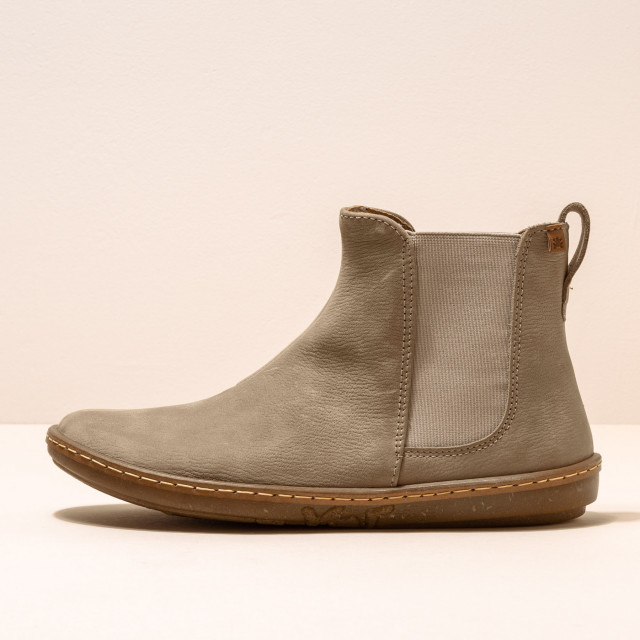 Bottines chelsea en cuir - Beige - El naturalista