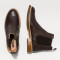 Bottines chelsea en cuir mat - Marron - Neosens